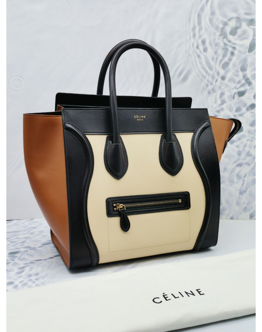 Celine sale luggage tricolor